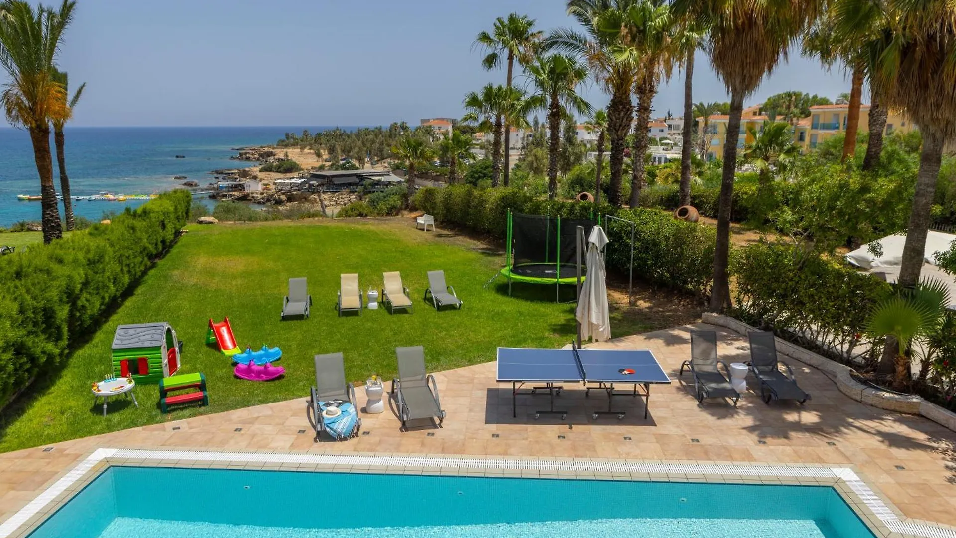 Sunnyvillas: 4Br Seafront Villa*Private Pool*Bw44 Protaras Chipre
